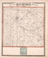 Van Buren Township from Combination Atlas Map of Kosciusko County, Indiana 1879 by Relic Map Company