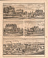 Illustrations of Smith/ Dutton/ Anderson from Combination Atlas Map of Delaware County, Pennsylvania 1875 by Relic Map Company