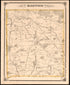 Map of Radnor Township from Combination Atlas Map of Delaware County, Pennsylvania 1875 by Relic Map Company