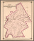 Map of Birmingham Township from Combination Atlas Map of Delaware County, Pennsylvania 1875 by Relic Map Company