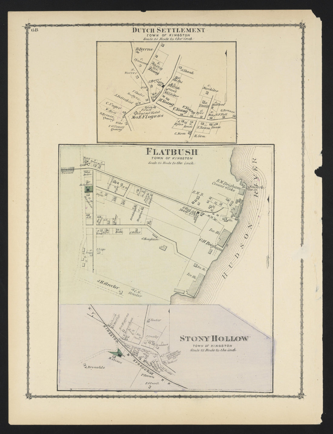 Image 47 of County Atlas of Ulster, New York from County Atlas of Ulster, New York : from Recent and Actual Surveys and Records 1875 by Relic Map Company