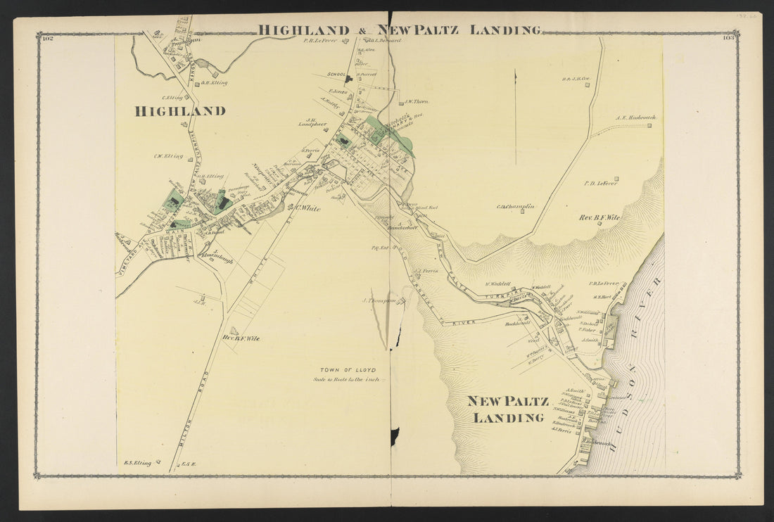 Image 72 of County Atlas of Ulster, New York from County Atlas of Ulster, New York : from Recent and Actual Surveys and Records 1875 by Relic Map Company