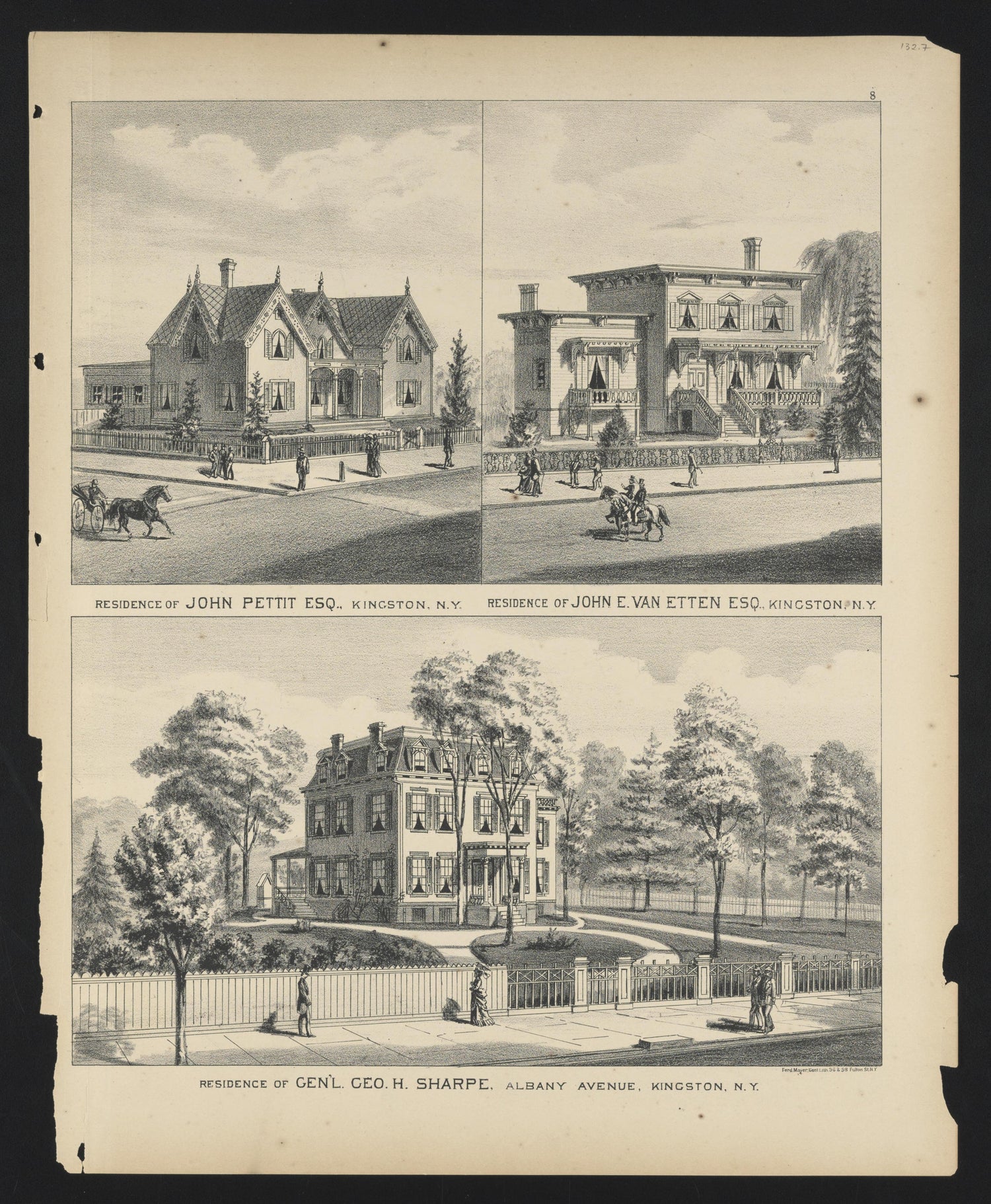 Image 7 of County Atlas of Ulster, New York from County Atlas of Ulster, New York : from Recent and Actual Surveys and Records 1875 by Relic Map Company