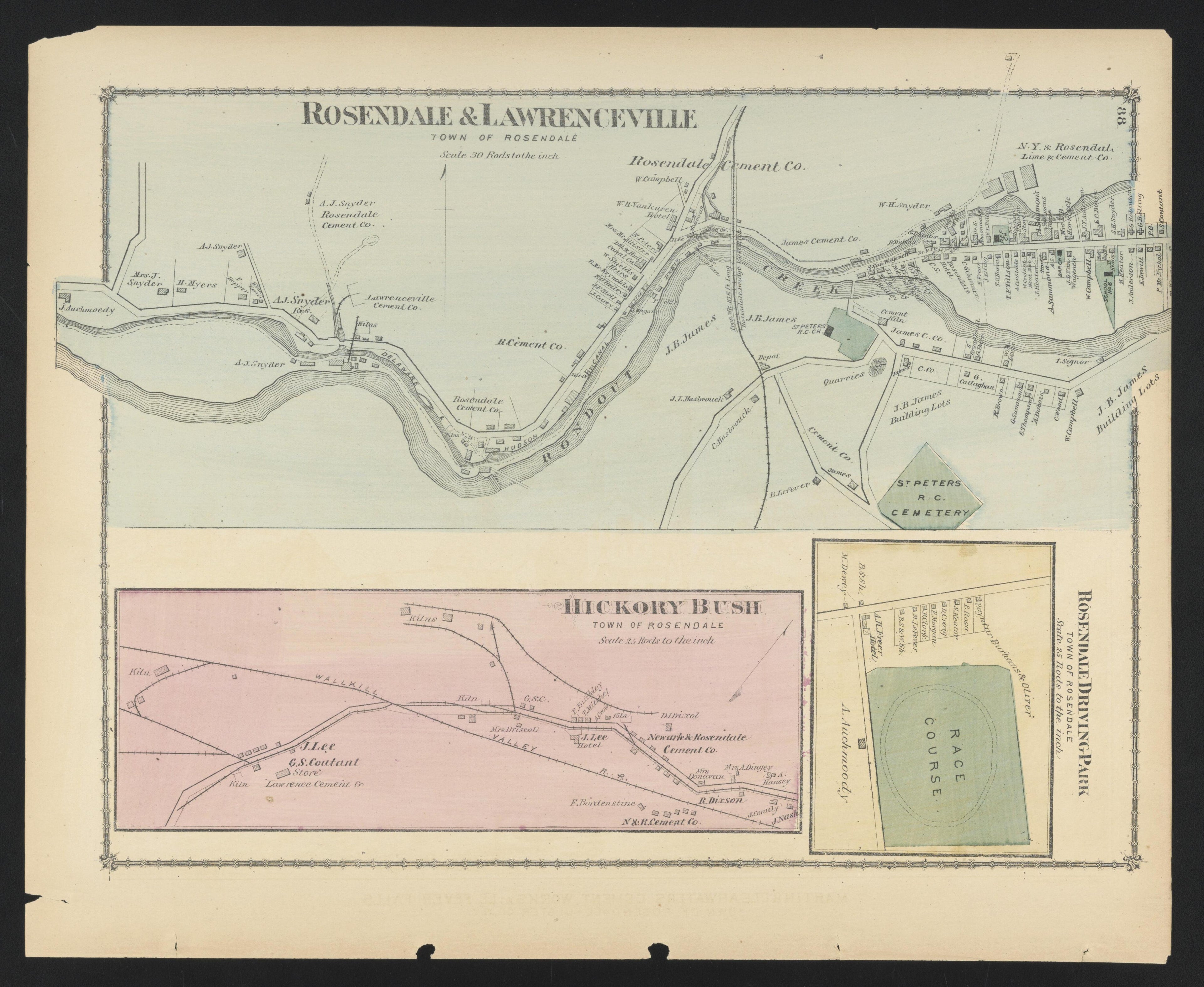Image 61 of County Atlas of Ulster, New York from County Atlas of Ulster, New York : from Recent and Actual Surveys and Records 1875 by Relic Map Company