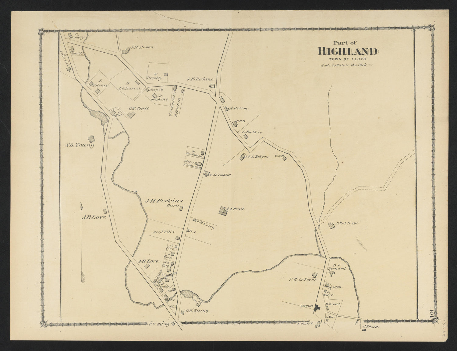 Image 71 of County Atlas of Ulster, New York from County Atlas of Ulster, New York : from Recent and Actual Surveys and Records 1875 by Relic Map Company