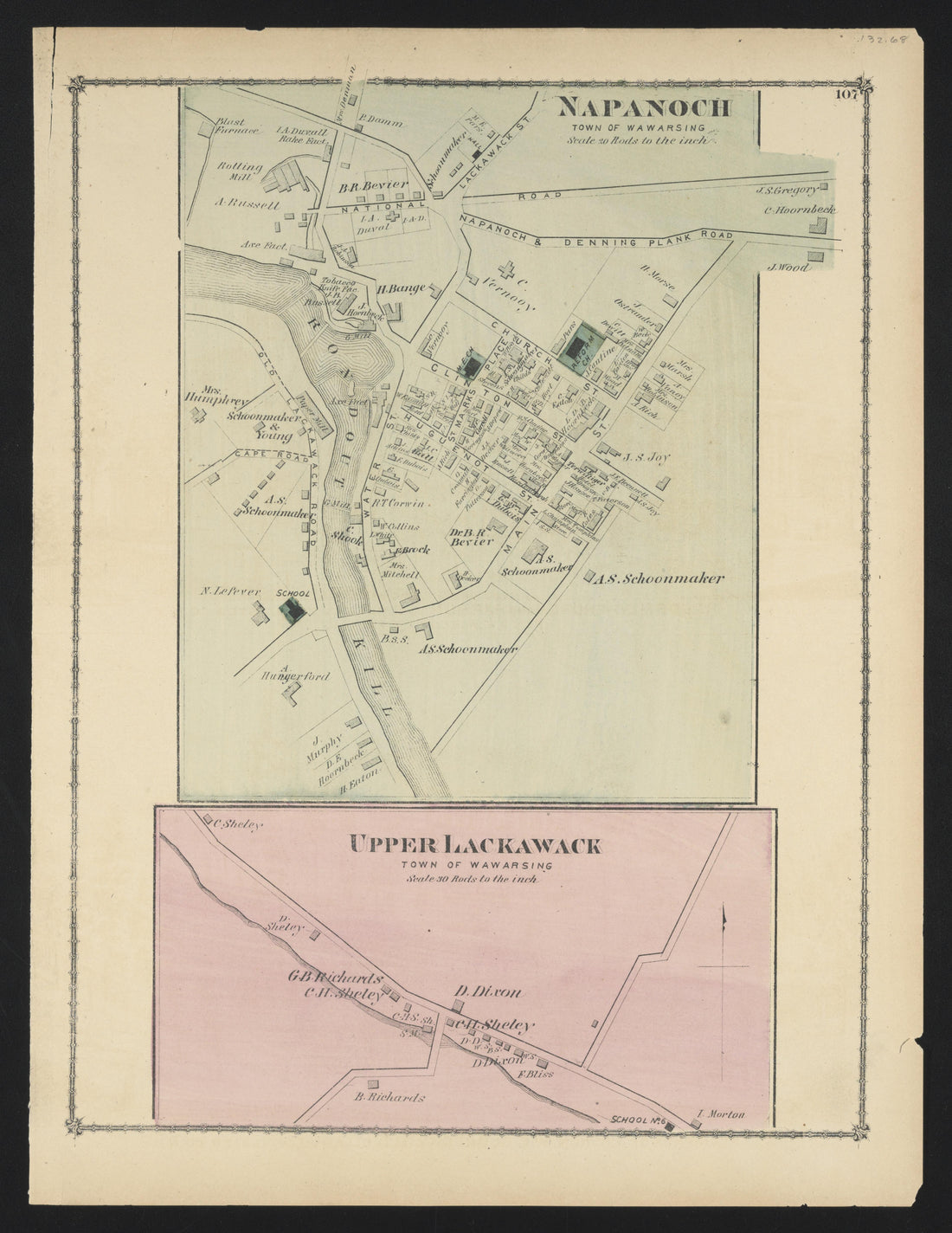 Image 76 of County Atlas of Ulster, New York from County Atlas of Ulster, New York : from Recent and Actual Surveys and Records 1875 by Relic Map Company