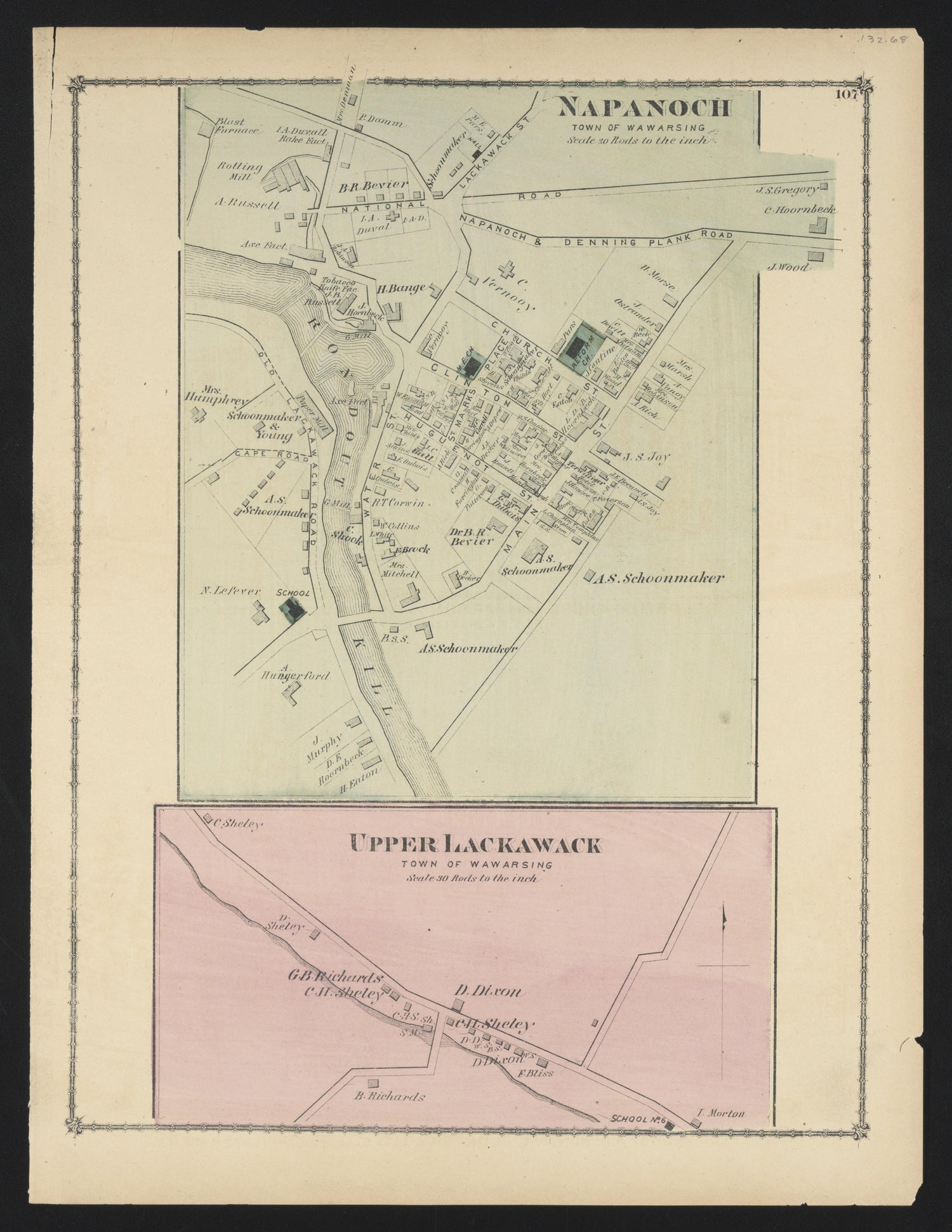 Image 76 of County Atlas of Ulster, New York from County Atlas of Ulster, New York : from Recent and Actual Surveys and Records 1875 by Relic Map Company