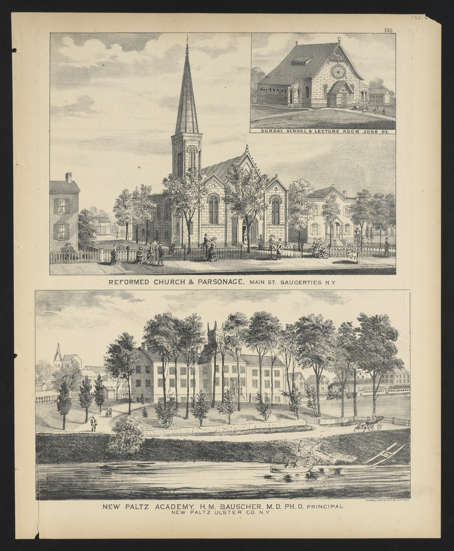 Image 74 of County Atlas of Ulster, New York from County Atlas of Ulster, New York : from Recent and Actual Surveys and Records 1875 by Relic Map Company