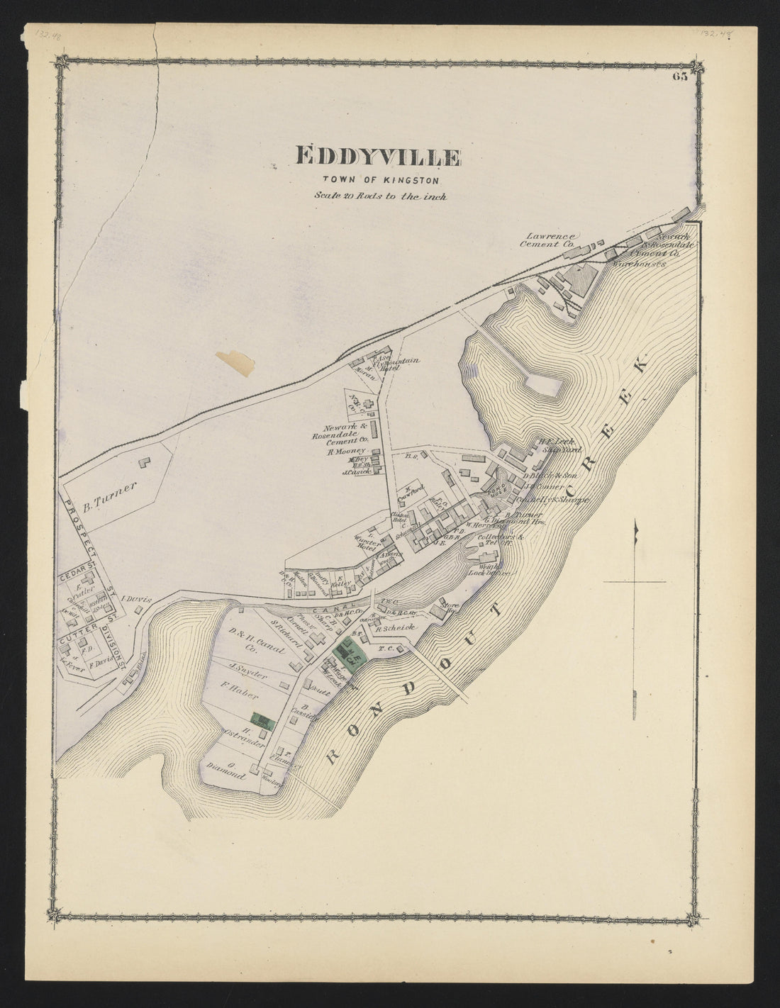 Image 45 of County Atlas of Ulster, New York from County Atlas of Ulster, New York : from Recent and Actual Surveys and Records 1875 by Relic Map Company