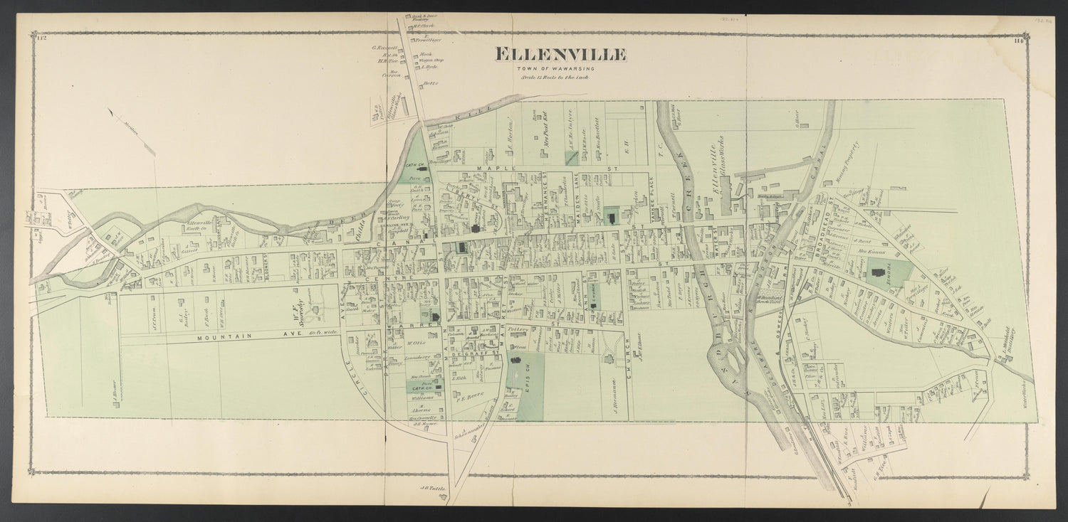 Image 79 of County Atlas of Ulster, New York from County Atlas of Ulster, New York : from Recent and Actual Surveys and Records 1875 by Relic Map Company
