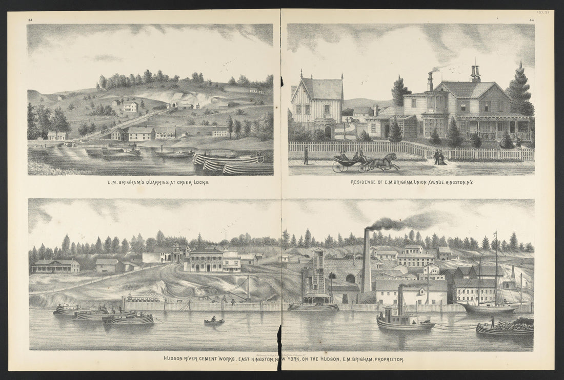 Image 30 of County Atlas of Ulster, New York from County Atlas of Ulster, New York : from Recent and Actual Surveys and Records 1875 by Relic Map Company