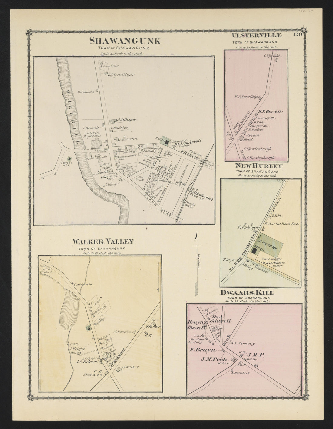 Image 82 of County Atlas of Ulster, New York from County Atlas of Ulster, New York : from Recent and Actual Surveys and Records 1875 by Relic Map Company