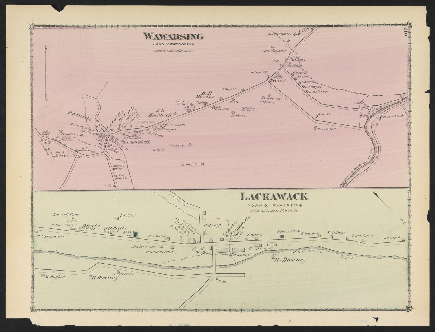 Image 78 of County Atlas of Ulster, New York from County Atlas of Ulster, New York : from Recent and Actual Surveys and Records 1875 by Relic Map Company