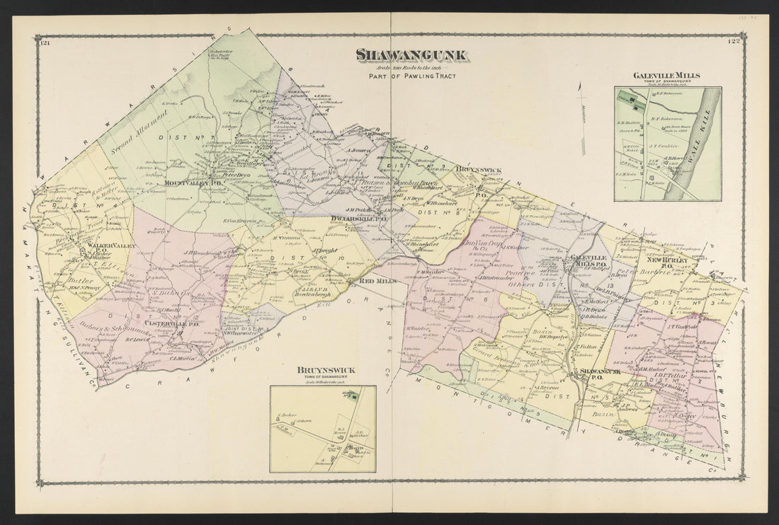 Image 83 of County Atlas of Ulster, New York from County Atlas of Ulster, New York : from Recent and Actual Surveys and Records 1875 by Relic Map Company