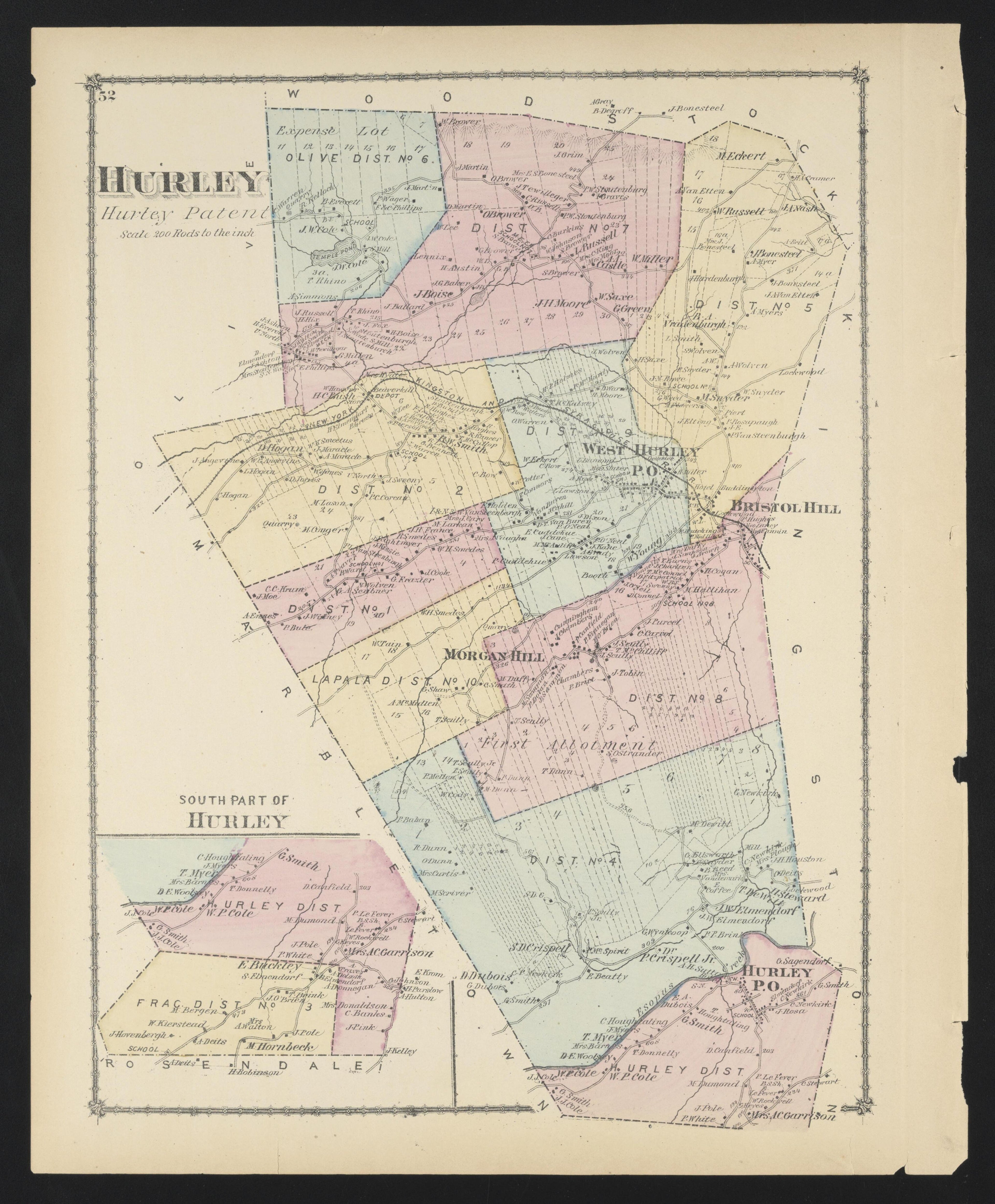 Image 38 of County Atlas of Ulster, New York from County Atlas of Ulster, New York : from Recent and Actual Surveys and Records 1875 by Relic Map Company