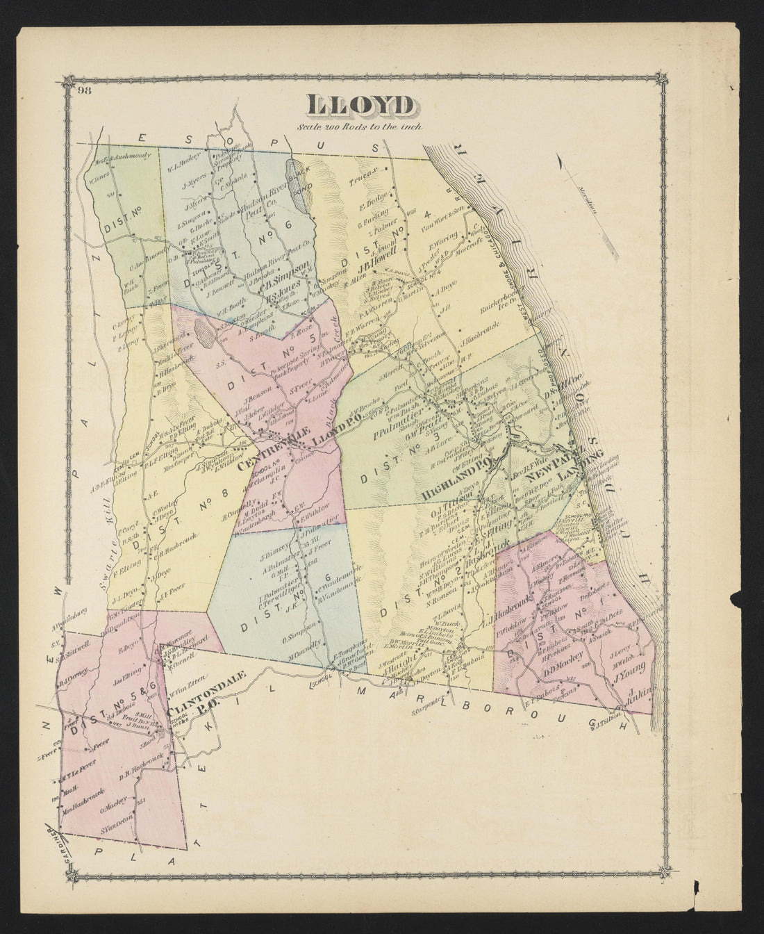 Image 68 of County Atlas of Ulster, New York from County Atlas of Ulster, New York : from Recent and Actual Surveys and Records 1875 by Relic Map Company