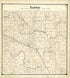 Eagle from Atlas of Clinton County, Michigan 1873 by Relic Map Company