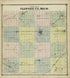 Outline Map of Clinton County Mich. from Atlas of Clinton County, Michigan 1873 by Relic Map Company