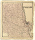 Concord from Atlas of Miami County, Ohio 1871 by Relic Map Company