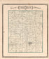 Franklin Township from an Illustrated Historical Atlas of Henry County, Indiana 1875 by Relic Map Company