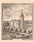 Views of Court House, New Castle, Henry County from an Illustrated Historical Atlas of Henry County, Indiana 1875 by Relic Map Company