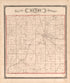 Henry Township from an Illustrated Historical Atlas of Henry County, Indiana 1875 by Relic Map Company