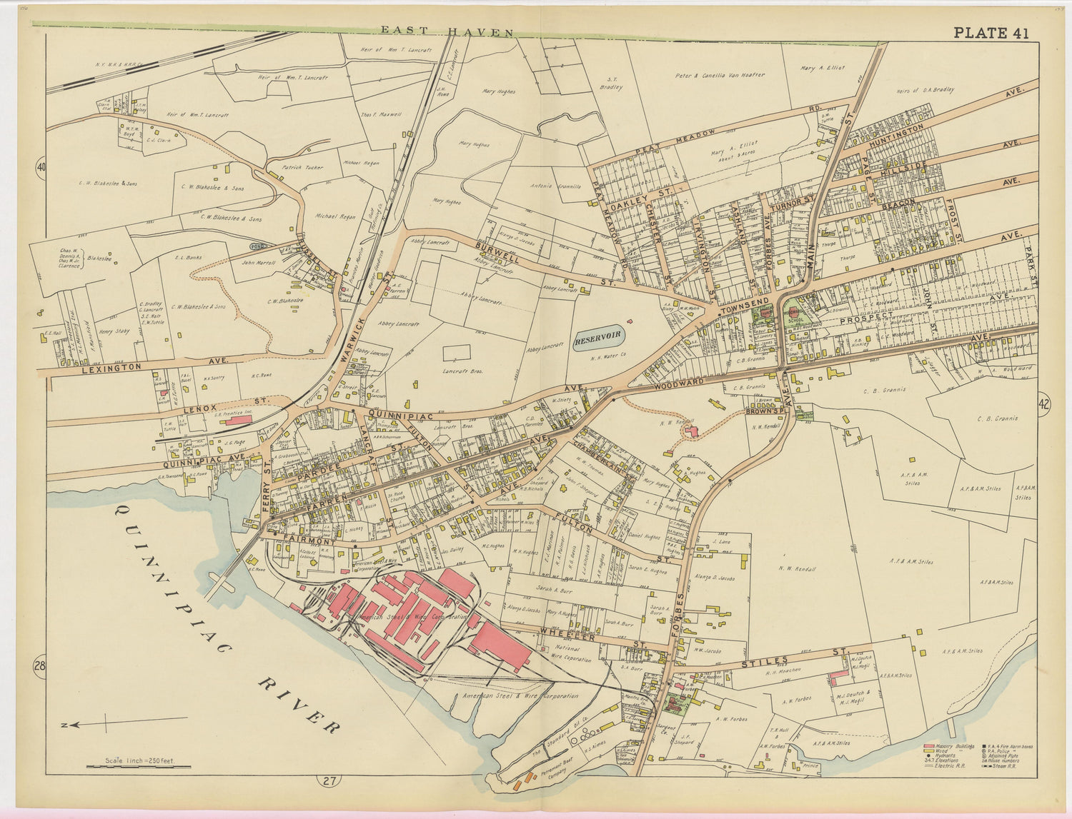 Image 47 of Atlas of New Haven, Connecticut from Atlas of New Haven, Connecticut 1911 by Relic Map Company