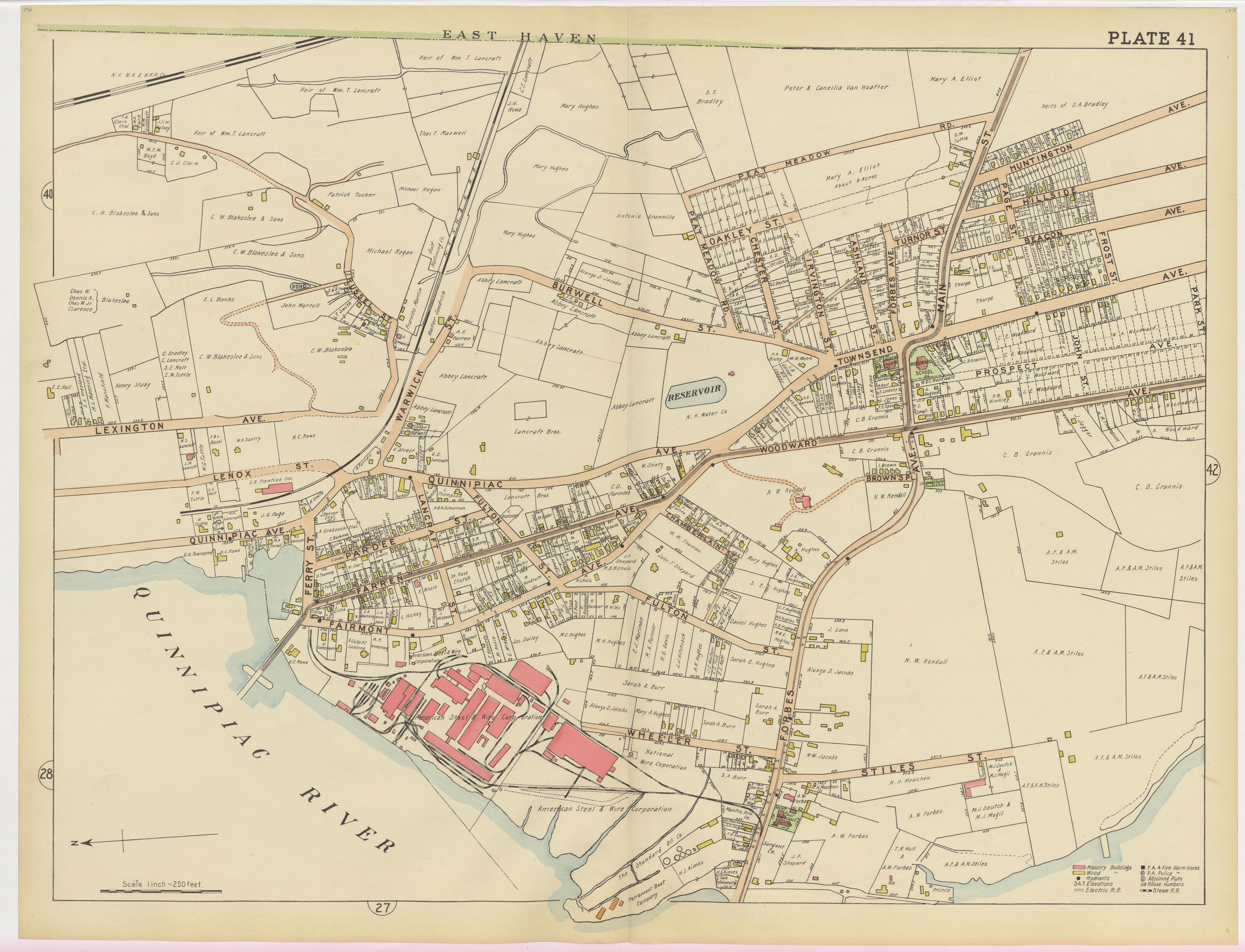 Image 47 of Atlas of New Haven, Connecticut from Atlas of New Haven, Connecticut 1911 by Relic Map Company