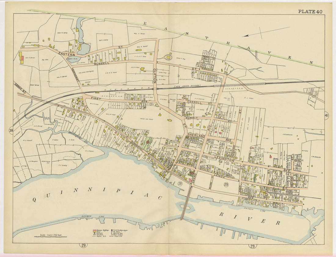 Image 46 of Atlas of New Haven, Connecticut from Atlas of New Haven, Connecticut 1911 by Relic Map Company