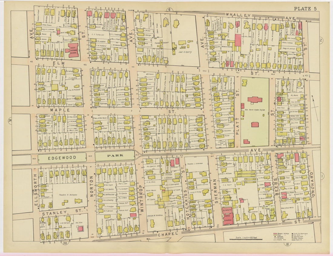 Image 11 of Atlas of New Haven, Connecticut from Atlas of New Haven, Connecticut 1911 by Relic Map Company