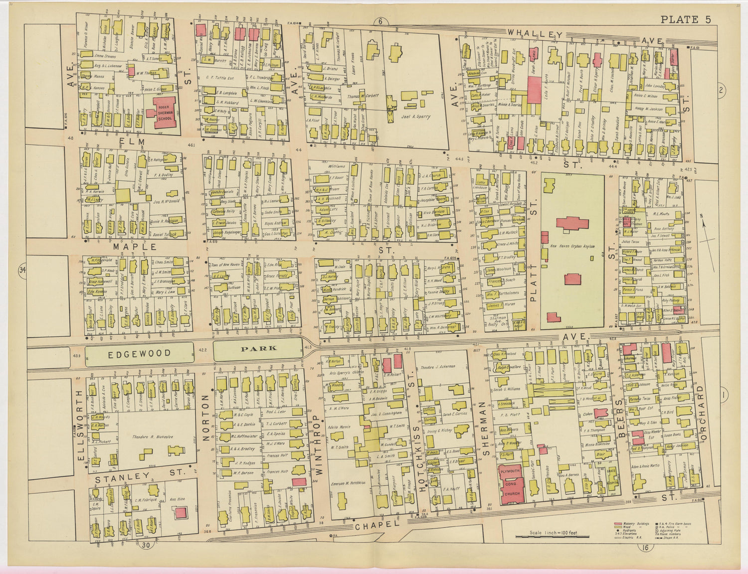 Image 11 of Atlas of New Haven, Connecticut from Atlas of New Haven, Connecticut 1911 by Relic Map Company