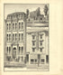 First National Bank; Res: Hendrickson; Clothing House of Sinclair Vannest & West from Combination Atlas Map of Mercer County, New Jersey 1875 by Relic Map Company