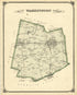 Map of Washington Township from Combination Atlas Map of Mercer County, New Jersey 1875 by Relic Map Company