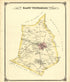 Map of East Windsor Township from Combination Atlas Map of Mercer County, New Jersey 1875 by Relic Map Company