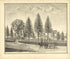 Residence of John F. Phillips, ESQ from Combination Atlas Map of Mercer County, New Jersey 1875 by Relic Map Company