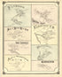 Windsor, Hamilton Sq., Mount Rose, Yardville, No. Crosswicks, Groveville, Others from Combination Atlas Map of Mercer County, New Jersey 1875 by Relic Map Company
