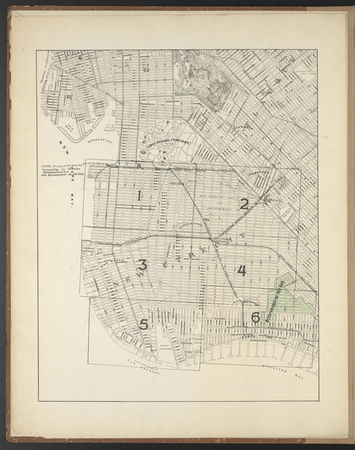 Image 3 of Atlas of New Utrecht, Kings County, N.Y. from Atlas of New Utrecht, Kings County, N.Y 1887 by Relic Map Company