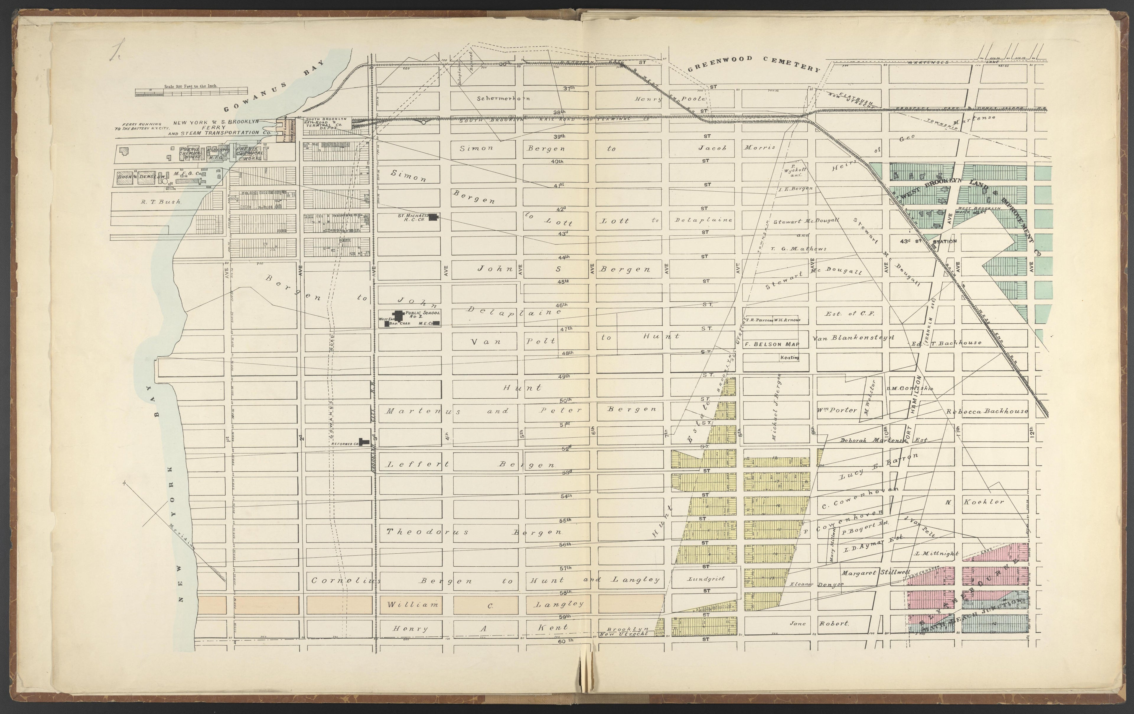 Image 4 of Atlas of New Utrecht, Kings County, N.Y. from Atlas of New Utrecht, Kings County, N.Y 1887 by Relic Map Company
