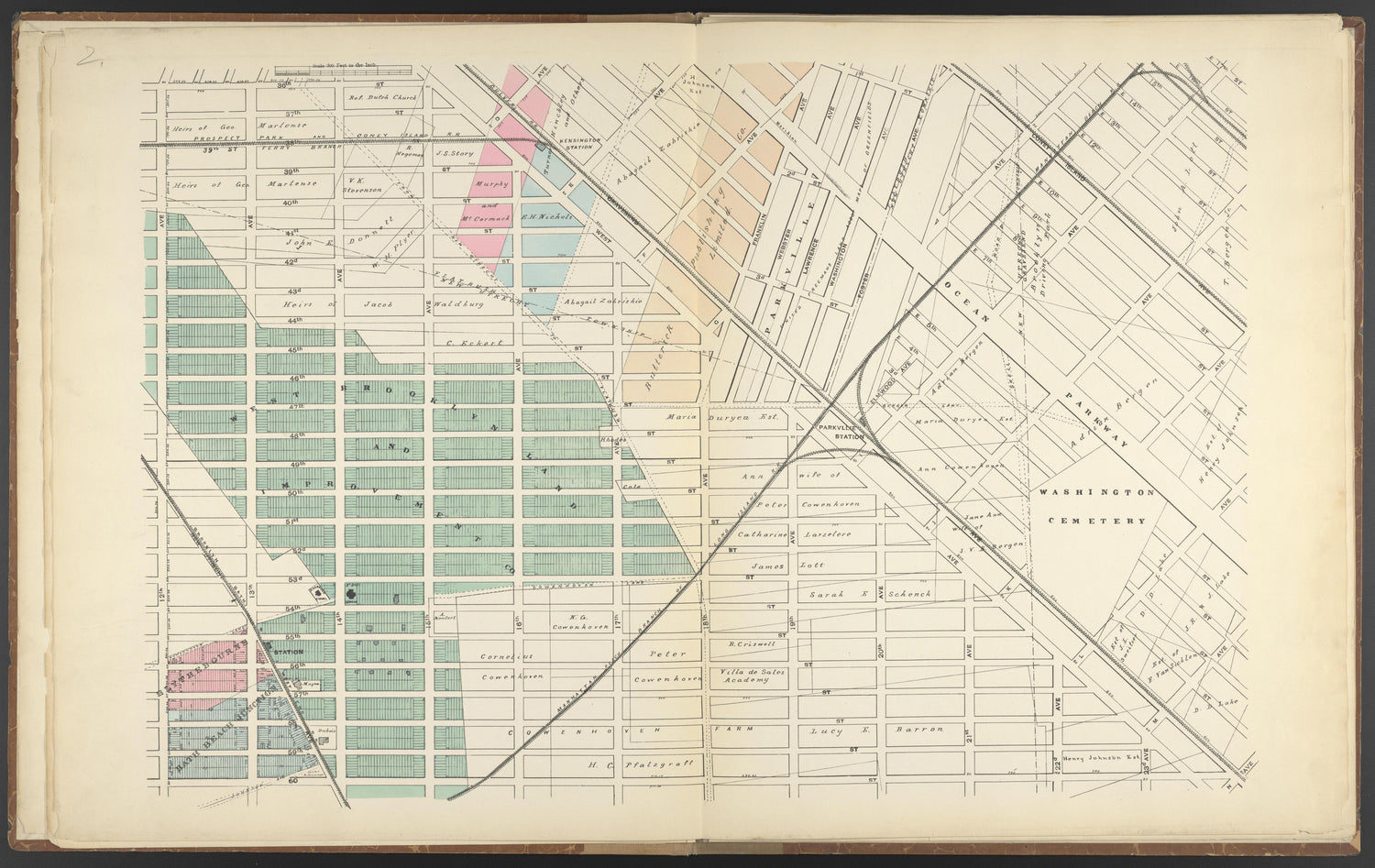 Image 5 of Atlas of New Utrecht, Kings County, N.Y. from Atlas of New Utrecht, Kings County, N.Y 1887 by Relic Map Company