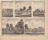 5 Views of Property from Combination Atlas Map of Cumberland County, New Jersey 1876 by Relic Map Company