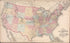 United States from Combination Atlas Map of Cumberland County, New Jersey 1876 by Relic Map Company
