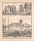 3 Views of Property from Combination Atlas Map of Cumberland County, New Jersey 1876 by Relic Map Company