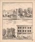 4 Views of Property from Combination Atlas Map of Cumberland County, New Jersey 1876 by Relic Map Company