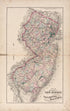 New Jersey from Combination Atlas Map of Cumberland County, New Jersey 1876 by Relic Map Company