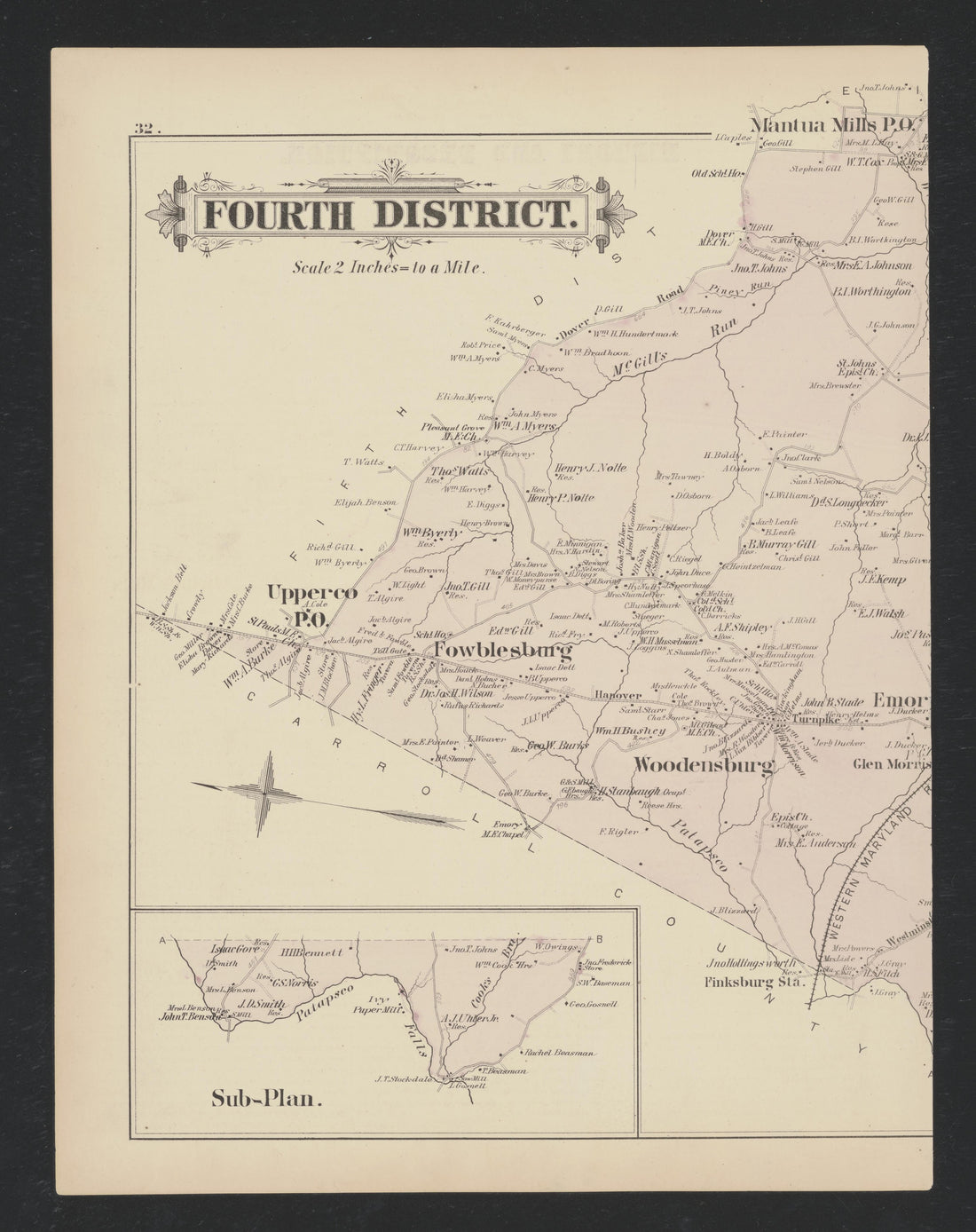 Image 20 of Atlas of Baltimore County, Maryland from Atlas of Baltimore County, Maryland 1877 by Relic Map Company