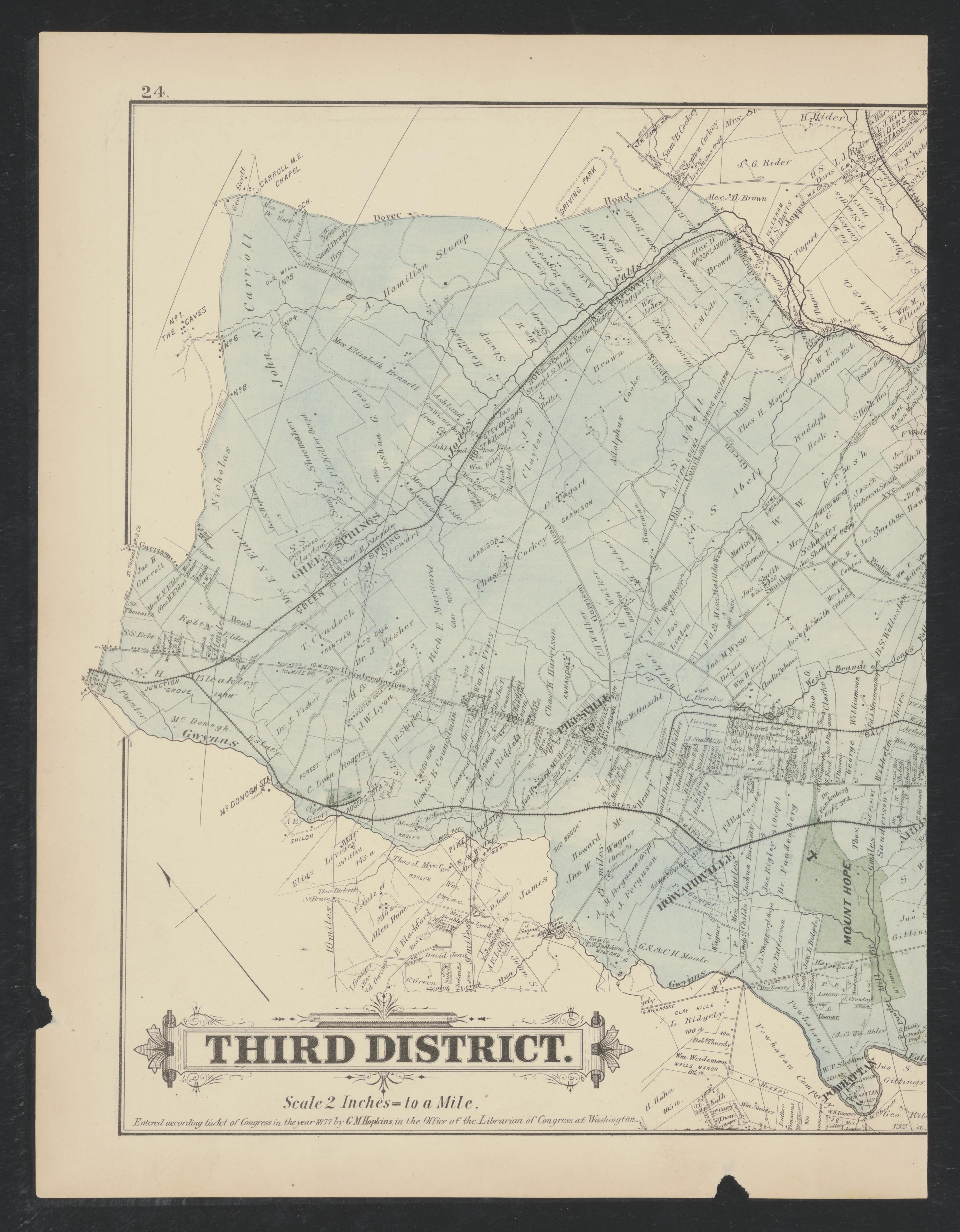 Image 14 of Atlas of Baltimore County, Maryland from Atlas of Baltimore County, Maryland 1877 by Relic Map Company