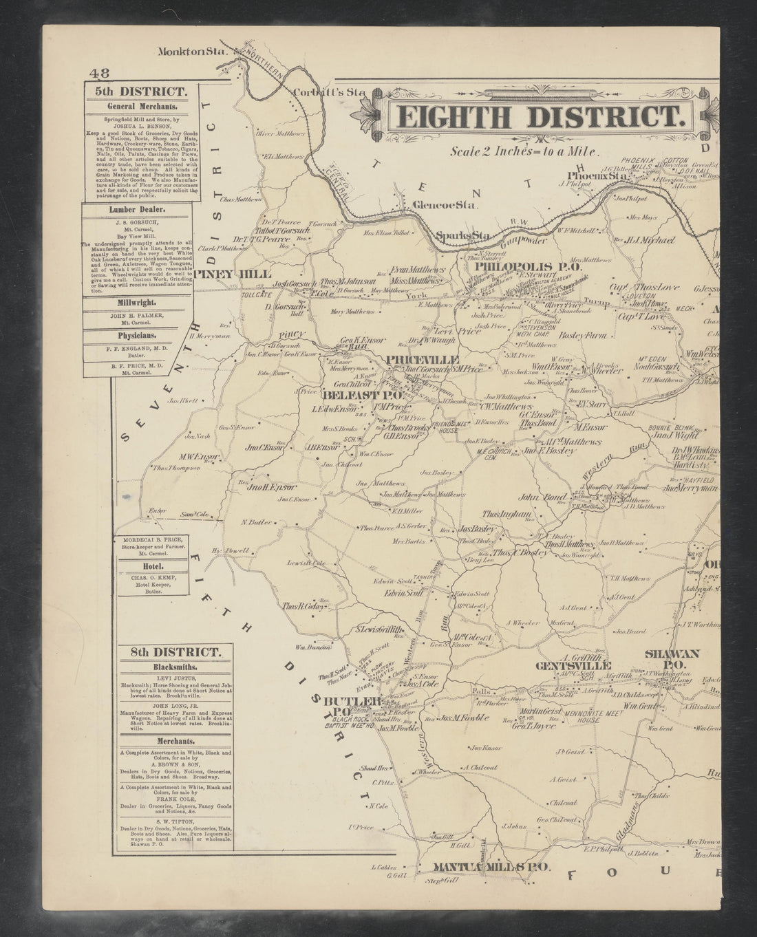 Image 36 of Atlas of Baltimore County, Maryland from Atlas of Baltimore County, Maryland 1877 by Relic Map Company