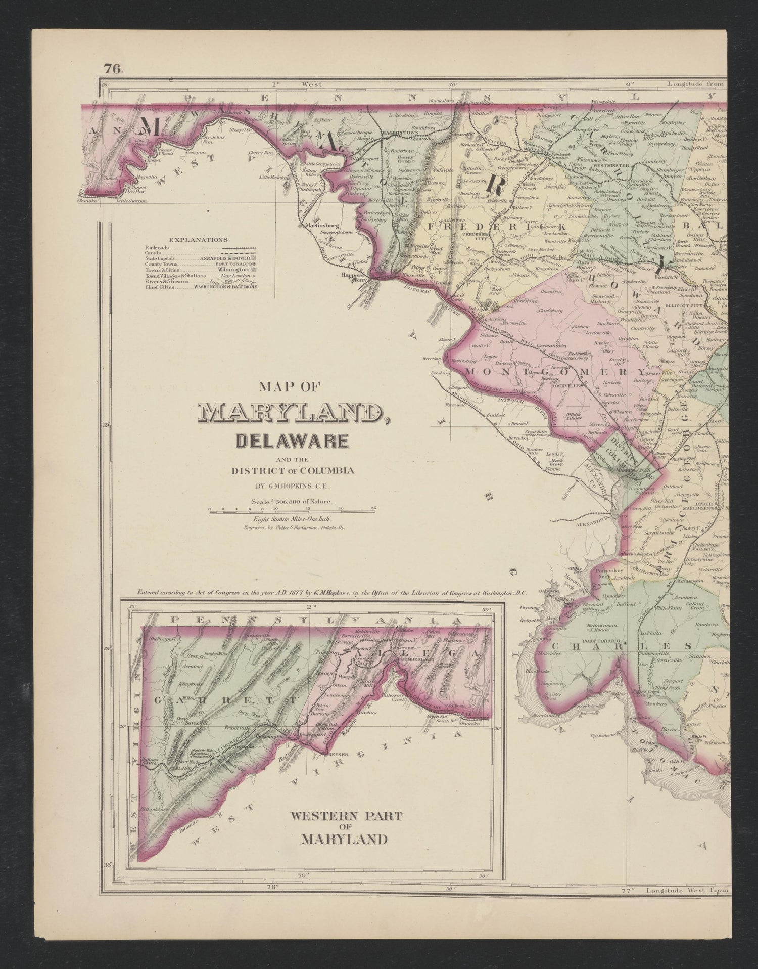 Image 61 of Atlas of Baltimore County, Maryland from Atlas of Baltimore County, Maryland 1877 by Relic Map Company
