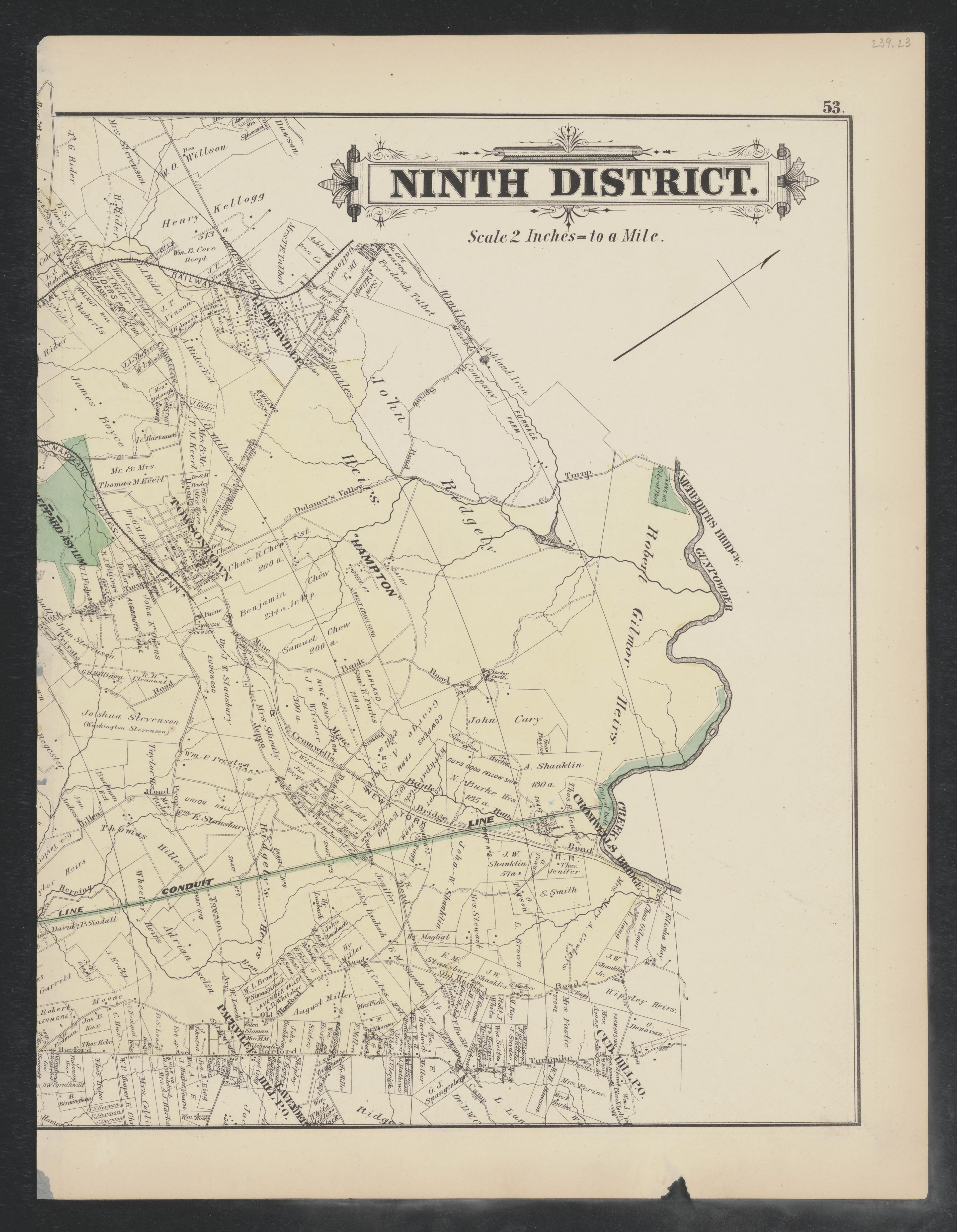 Image 41 of Atlas of Baltimore County, Maryland from Atlas of Baltimore County, Maryland 1877 by Relic Map Company