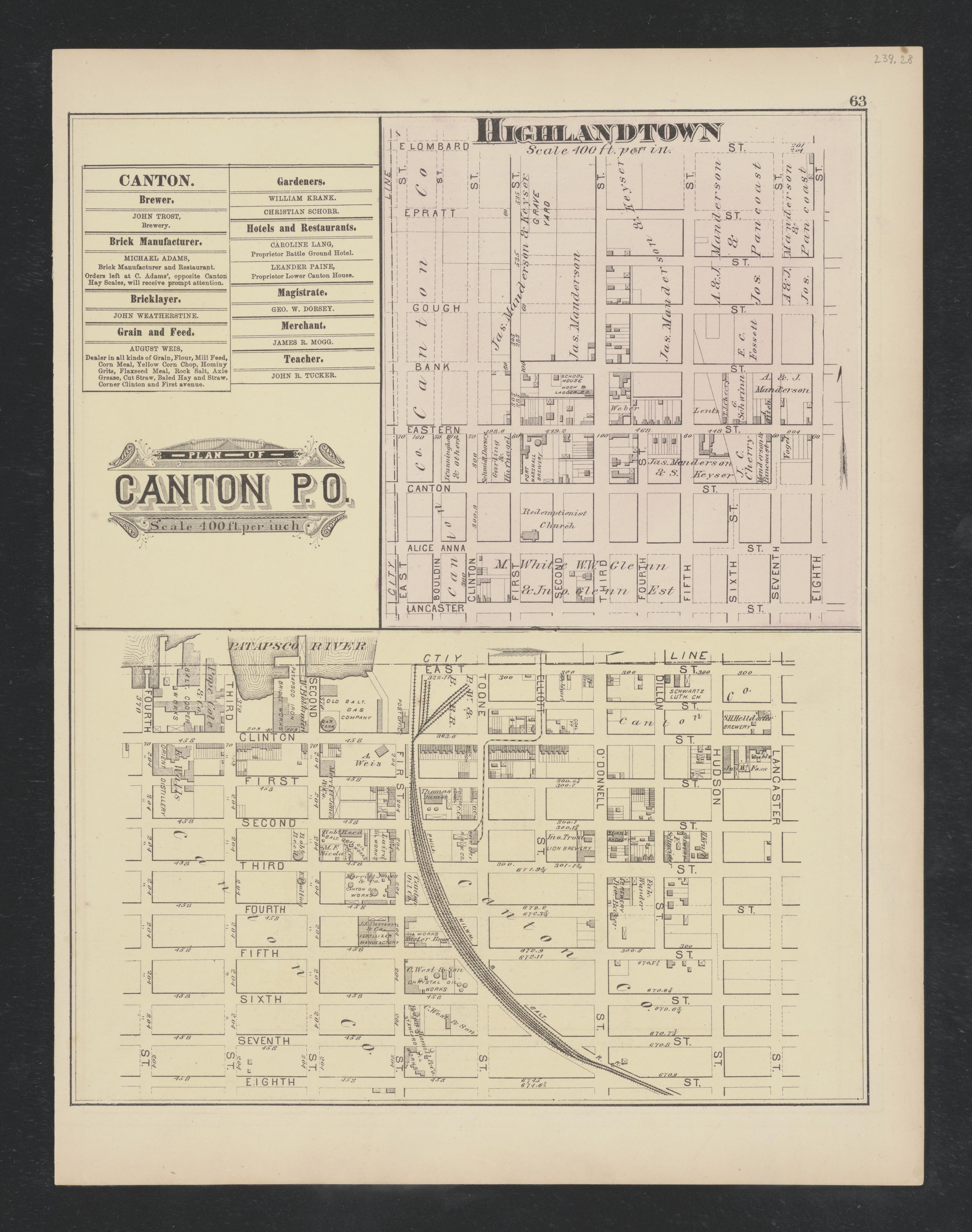 Image 51 of Atlas of Baltimore County, Maryland from Atlas of Baltimore County, Maryland 1877 by Relic Map Company